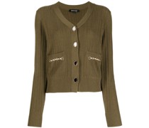 Cardigan mit Kettenriemen