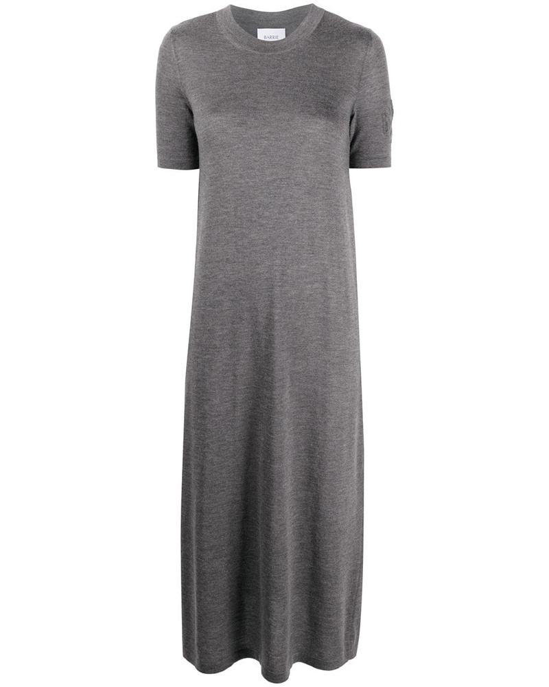 Barrie Damen Gestricktes Midikleid