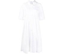 Mini-Hemdkleid mit Puffärmeln