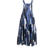 Maxikleid mit eckigem Ausschnitt