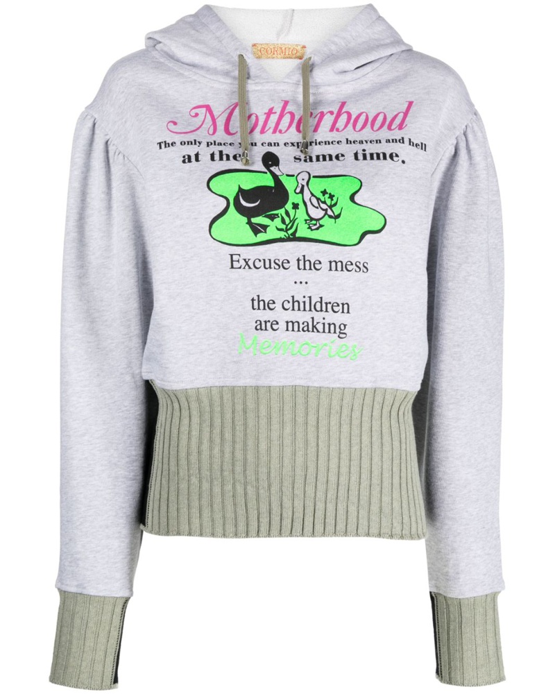 CORMIO Damen Hoodie mit grafischem Print