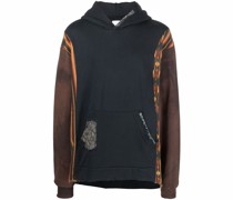 Hoodie mit Kontrasteinsätzen