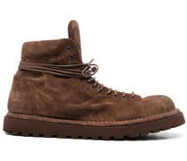 Schnürstiefel aus Wildleder
