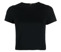 T-Shirt mit U-Boot-Ausschnitt