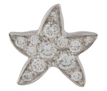 9kt Weißgoldohrring