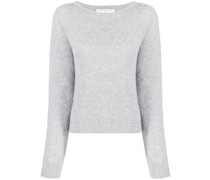 Gerippter Pullover