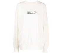 Musium Div. Sweatshirt mit Slogan-Stickerei