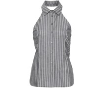 Gestreiftes Neckholder-Top