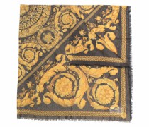 Barocco fringed shawl