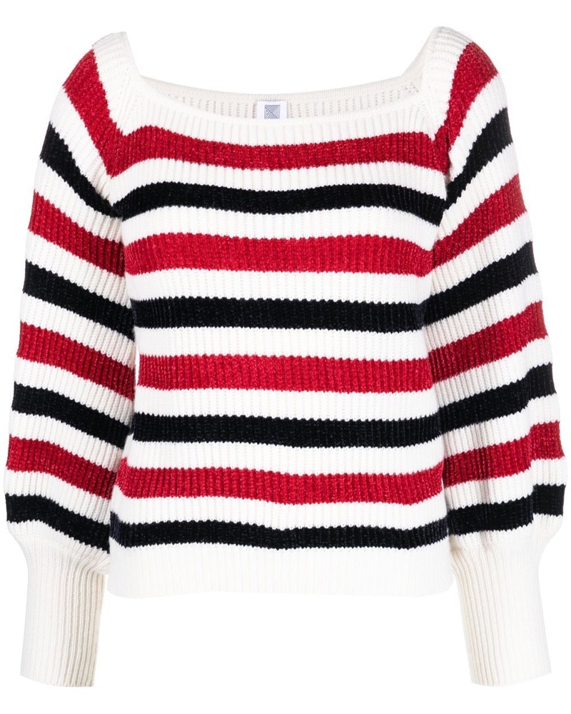Rosie Assoulin Damen Gestreifter Pullover
