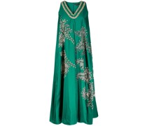 Midikleid mit Stickerei
