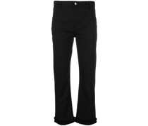 Ausgestellte High-Waist-Hose
