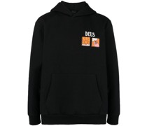 Hoodie mit Logo-Print