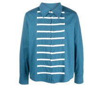 appliqué-detail cotton shirt