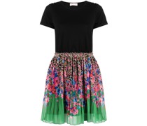 Minikleid mit rundem Ausschnitt