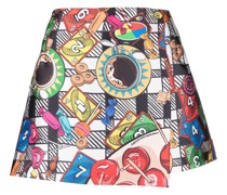 Midirock mit Print