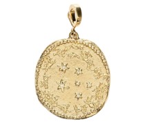 18kt Zodiac Gelbgoldanhänger mit Diamanten