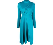 Midikleid mit Raffung