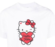 x Hello Kitty T-Shirt mit Print