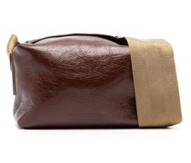 faux-leather shoulder bag