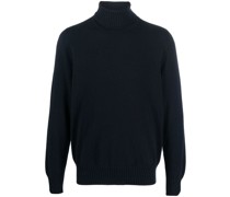 Fein gestrickter Rollkragenpullover