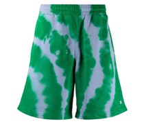 Shorts mit Batikmuster