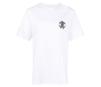 snake-motif monogram T-Shirt