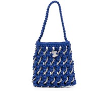 Kleine Handtasche mit Kristallen