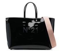 Handtasche mit Logo-Prägung