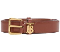 Breiter Gürtel mit Monogramm