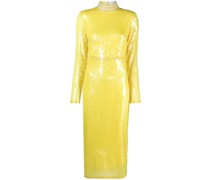 Midikleid mit Pailletten
