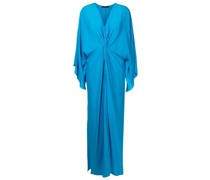 Drapiertes Maxikleid