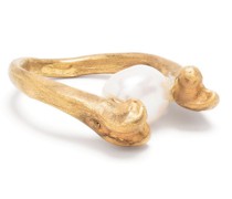 Ring mit Perlen