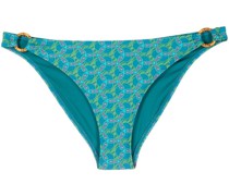 Bikinihöschen mit abstraktem Print