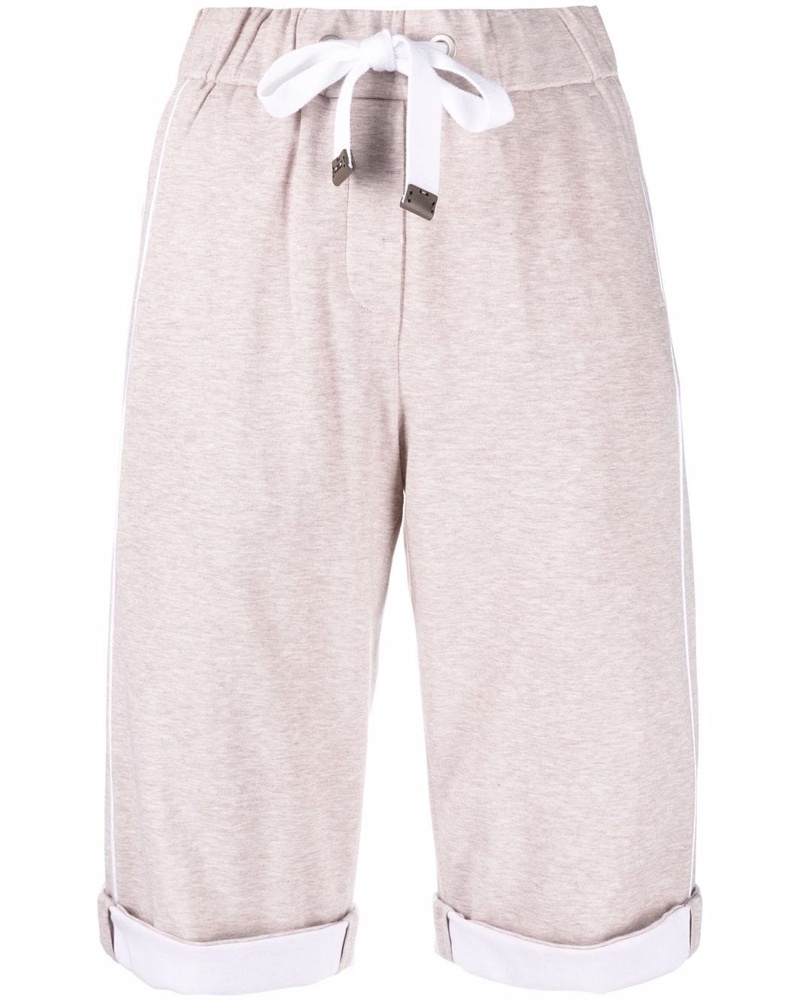 Peserico Damen Shorts mit Kordelzug