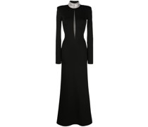 Abendkleid mit Kristallen