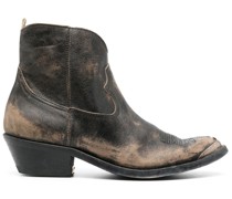 Stiefeletten mit mandelförmiger Kappe