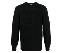 Pullover mit Zopfmuster