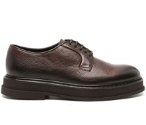 Derby-Schuhe mit runder Kappe