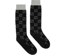 Jacquard-Socken mit GG