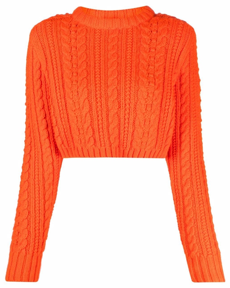 Philosophy Di Lorenzo Serafini Damen Pullover mit Zopfmuster