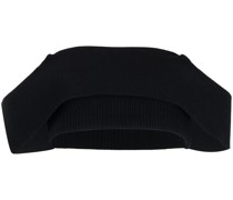 Kurzes Bandeau-Strickoberteil