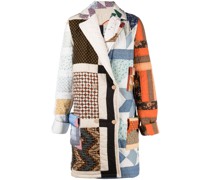 Mantel im Patchwork-Look