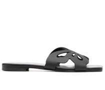 Flache Sandalen