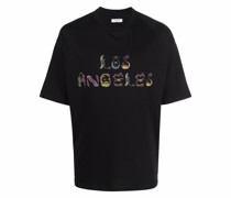 T-Shirt mit "Los Angeles"-Print