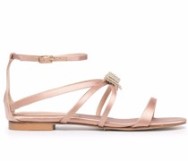 Sandalen mit Kristallen