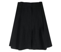 Shorts mit Falten