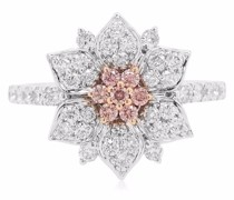 Rosa Platinring