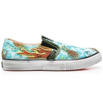 Flame Slip-On-Sneakers