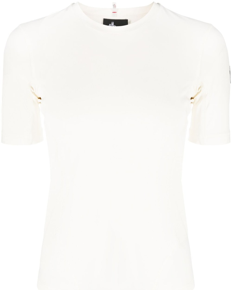 Moncler Damen T-Shirt mit grafischem Print